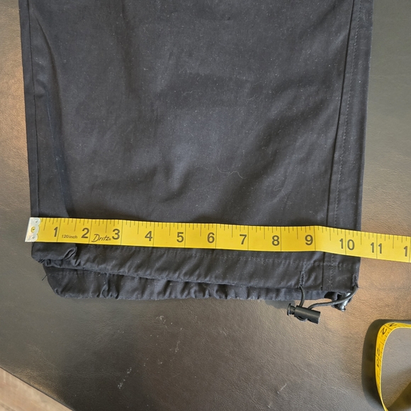 Forever 21 Black Jogger Pants Drawstring Cropped Medium New With Tags - Picture 14 of 15